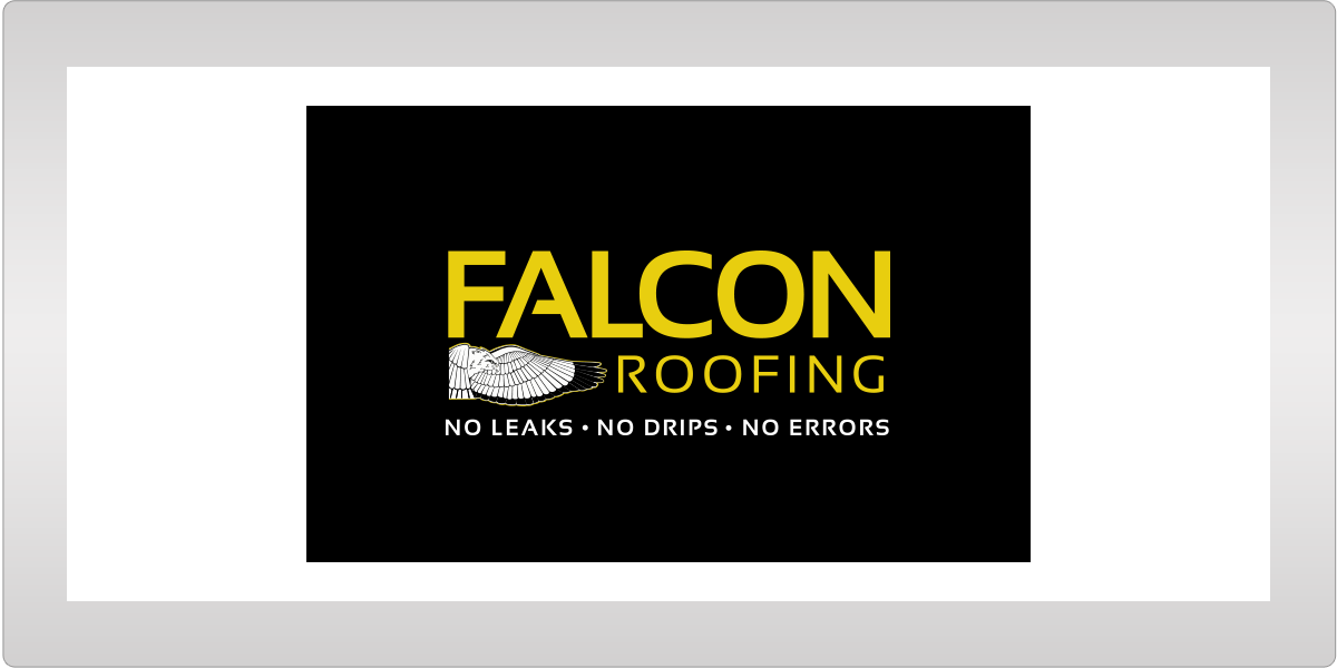 Falcon Roofing Advertising Client